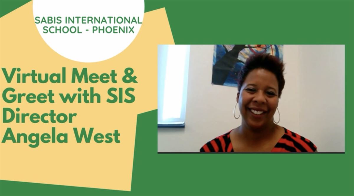 Virtual Meet and Greet with Our New SIS Director, Angela West